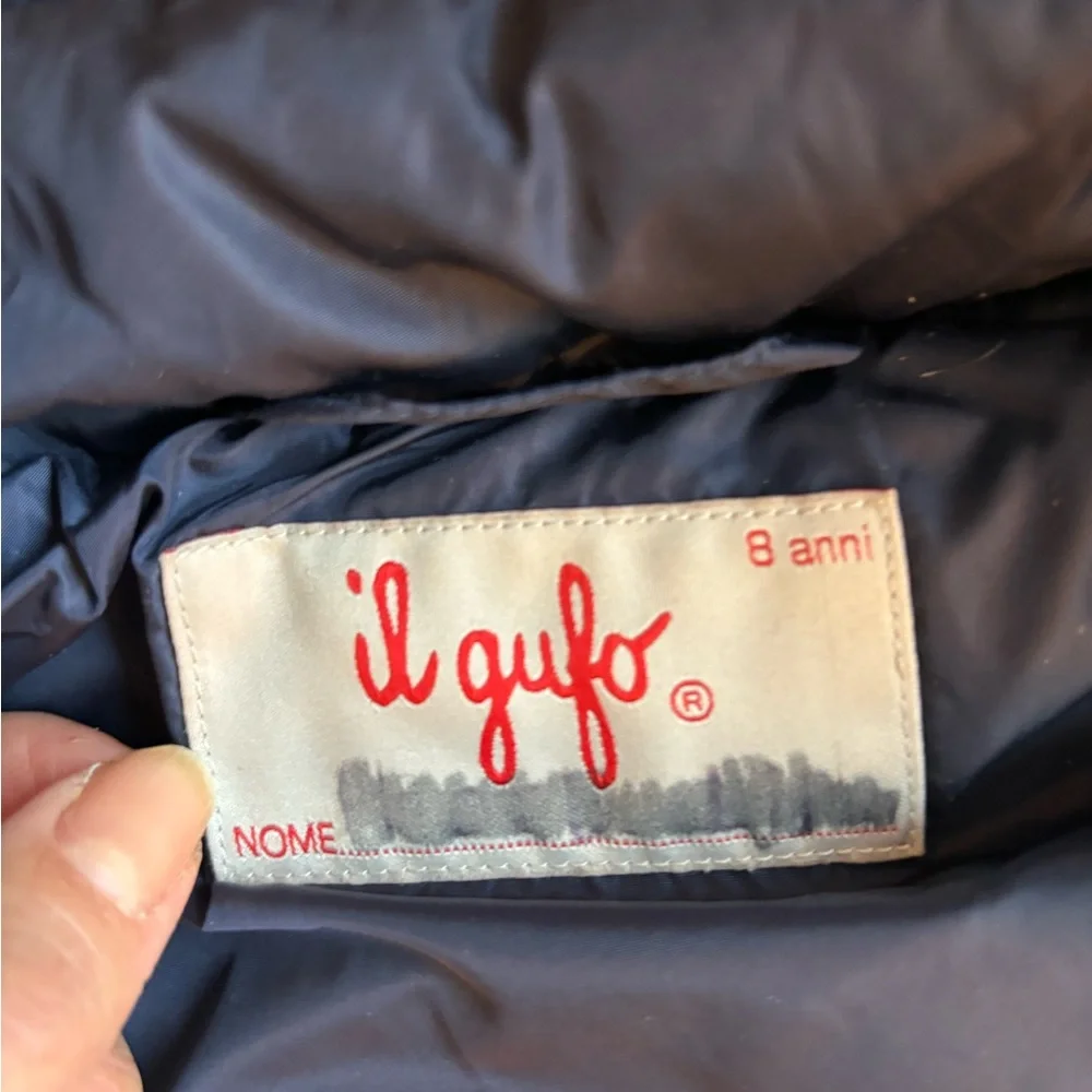 Il Gufo down coat with fur trim - Picture 4 of 7